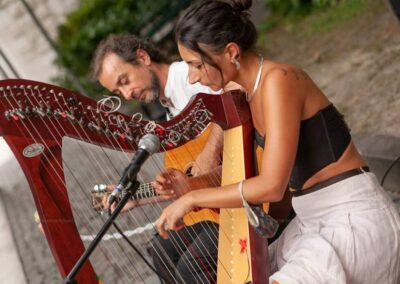 Spettacolo musicale con Arpa, voce e chitarra